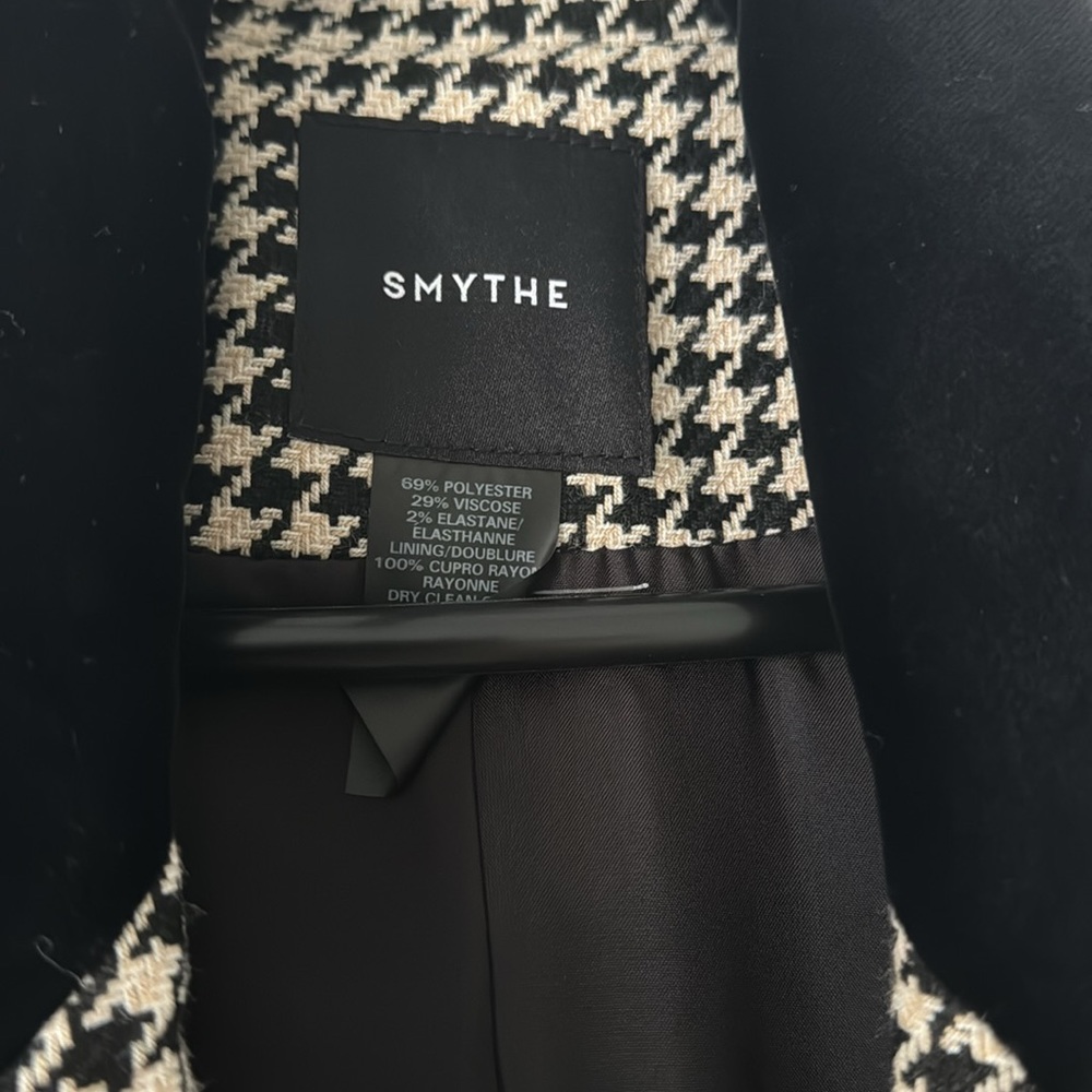 Smythe houndstooth coat 8 - Picture 3 of 3